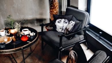 20 different black buffet tables